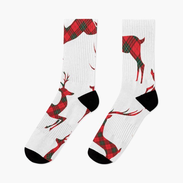 Item preview, deer red plaid  designed and sold by Babmk.