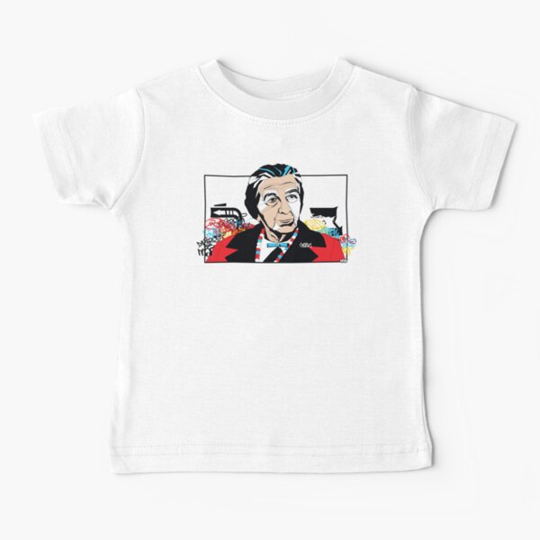 Golda Meir portrait - Pop Art Israeli leader Baby T-Shirt