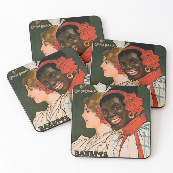 Item preview, retro the gay grisette babette and lulu designed and sold by CorasPosters.
