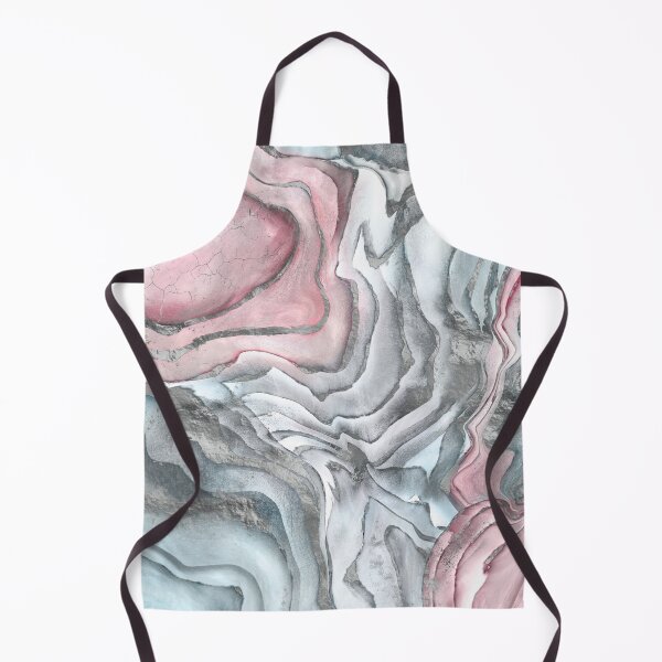 Item preview, Blush rose marble - pastel pinks, grey and silver designed and sold by k9printart.