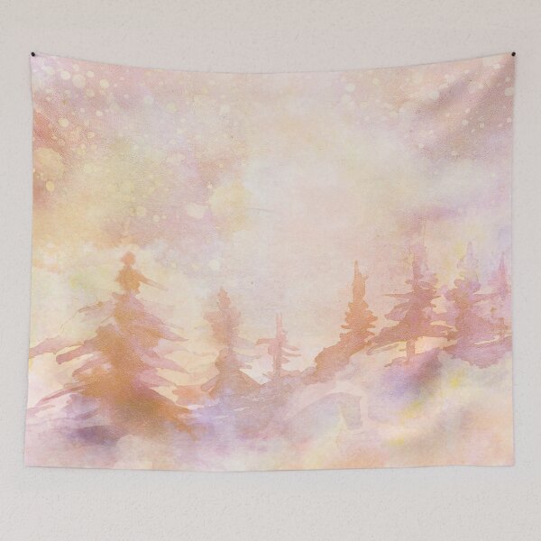 Item preview, Dreamy Pink Woodland designed and sold by adortopia.