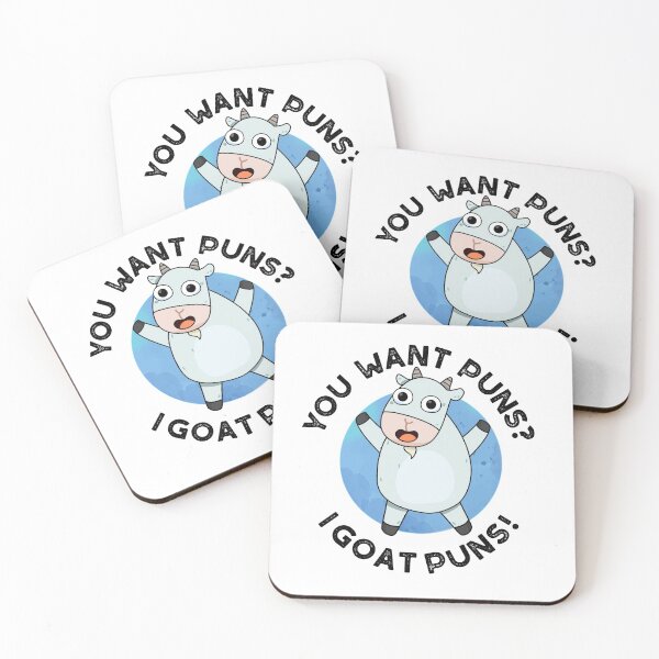 Item preview, You Want Puns I Goat Puns Funny Animal Puns  designed and sold by punnybone.