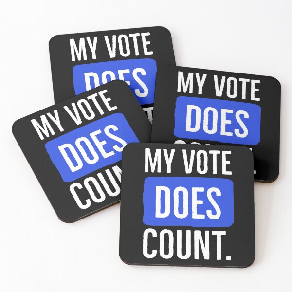 Item preview, My vote DOES count. designed and sold by AnnieHochmann.