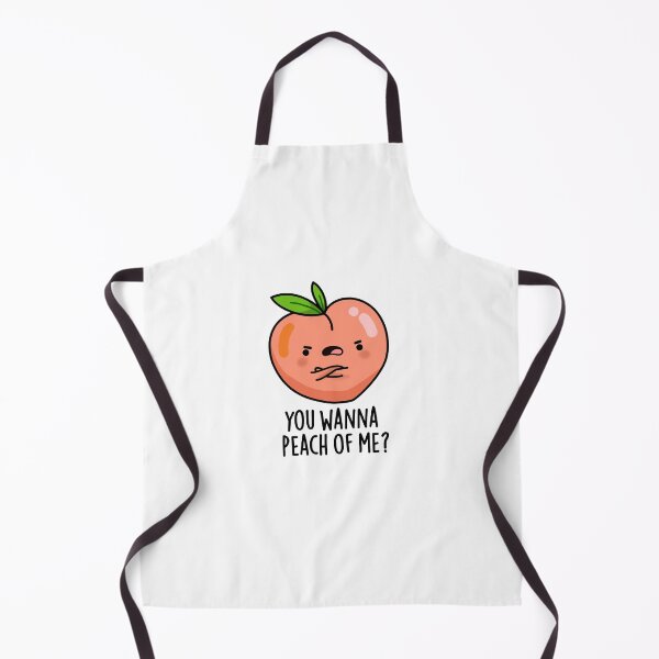 Item preview, You Wanna Peach Of Me Funny Fruit Puns  designed and sold by punnybone.