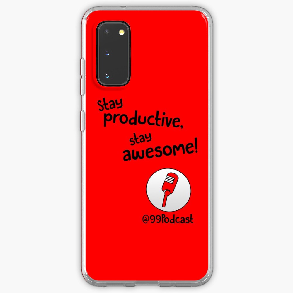 Stay Productive, Stay Awesome - 99% Perspiration Case & Skin for Samsung Galaxy