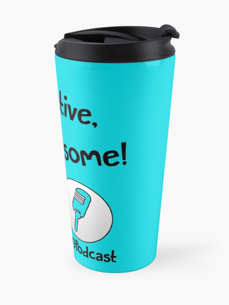 Alternate view of Stay Productive, Stay Awesome - 99% Perspiration Travel Mug