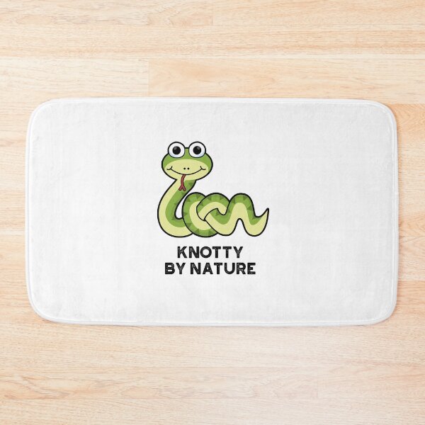 Item preview, Knotty By Nature Funny Snake Puns  designed and sold by punnybone.