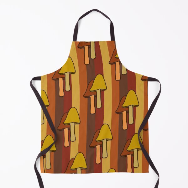 Item preview, Groovy 1970s Mushroom Wallpaper designed and sold by ClumsyPineapple.
