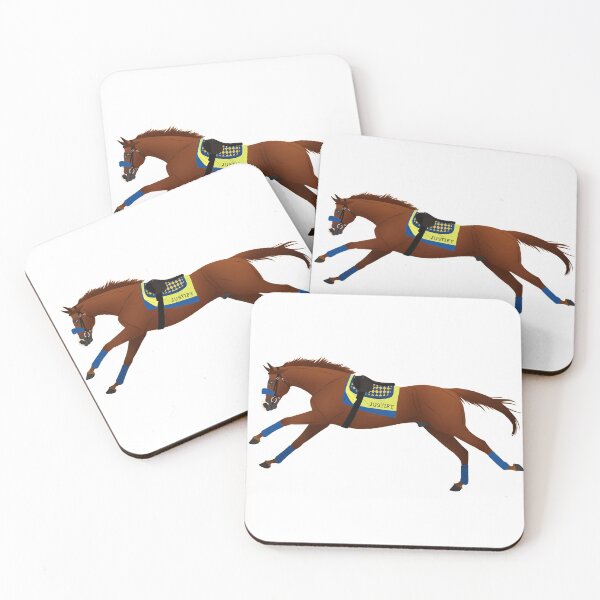 Item preview, Justify Racehorse - Equine Rampaige designed and sold by equinerampaige.