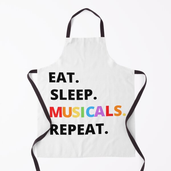 Item preview, Theater teacher, EAT. SLEEP. MUSICALS. REPEAT. designed and sold by Eddie Phelan.