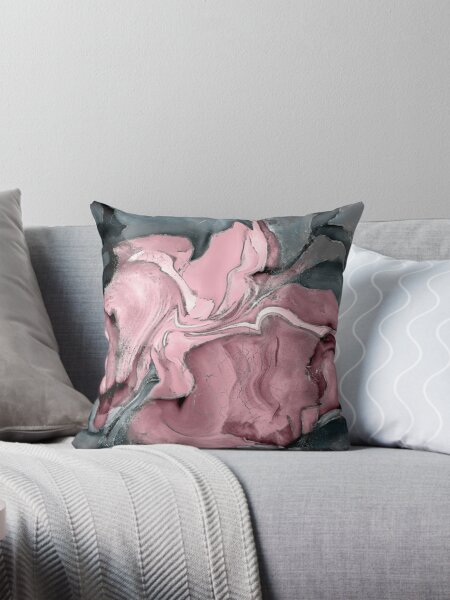 Blush pink and grey cushions best sale