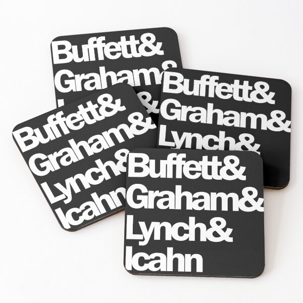 Item preview, Famous investors: Buffett, Graham, Lynch, Icahn designed and sold by ShuckedLondon.
