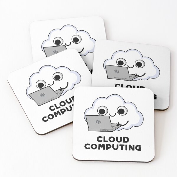 Item preview, Cloud Computing Computer Funny Weather Puns  designed and sold by punnybone.