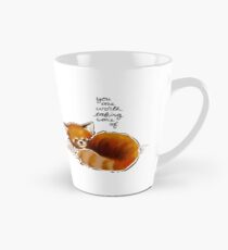 Taza cónica "Vale la pena cuidar" Red Panda