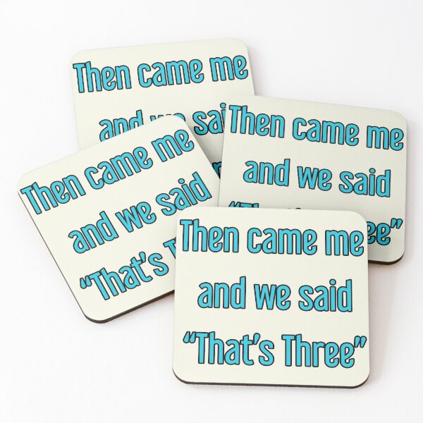 Item preview, Then Came Me and We said "That's Three" 3 The Big Three This is Us Triplets/Three Babies designed and sold by SHP2.