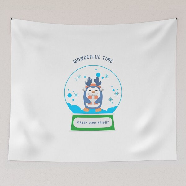Item preview, WONDERFUL TIME MERRY AND BRIGHT designed and sold by unikologo.