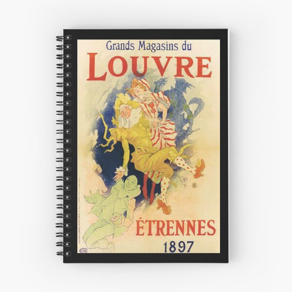 Item preview, retro grands magasins du louvre etrennes                 designed and sold by CorasPosters.