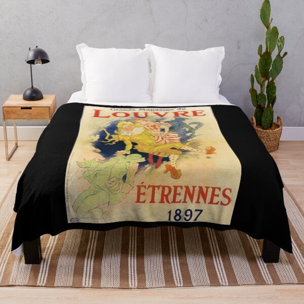 Item preview, retro grands magasins du louvre etrennes                 designed and sold by CorasPosters.