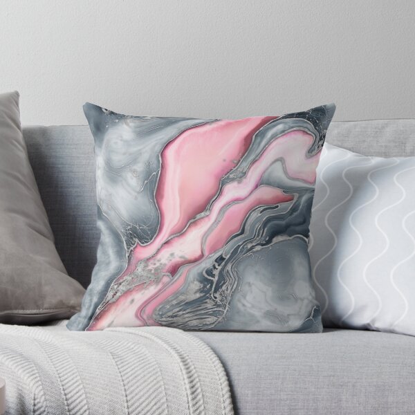 Pink And Grey Pillows & Cushions for Sale