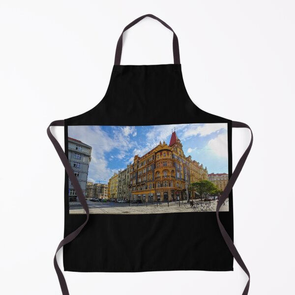 Item preview, Czech Republic, Prague, View of Picturesque Strossmayerovo namesti, Art Nouveau style house building designed and sold by ProudAcademic.