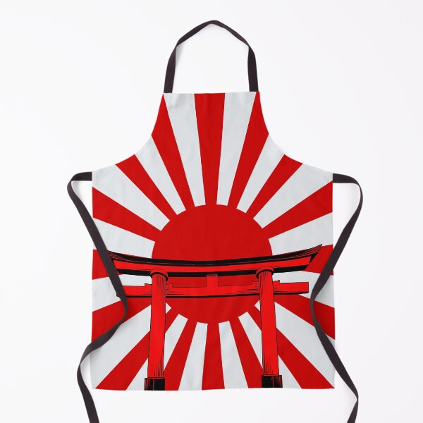 Item preview, Japan Rising Sun Behind a Red Torii Gate. From mundane to sacred. designed and sold by JellyBeenzz.