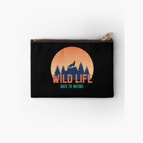 Item preview, Retro Howling wolf at Sunset Wild Life Back to Nature designed and sold by TamGustam.