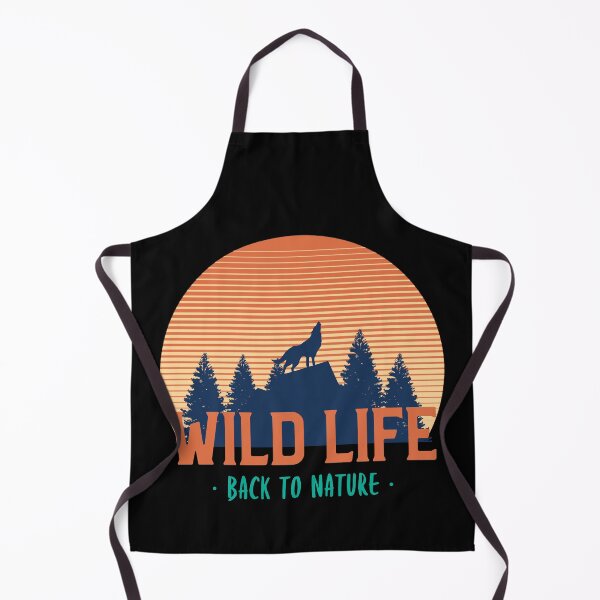 Item preview, Retro Howling wolf at Sunset Wild Life Back to Nature designed and sold by TamGustam.