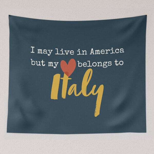 Item preview, I may live in America but my heart belongs to Italy designed and sold by Eenig.