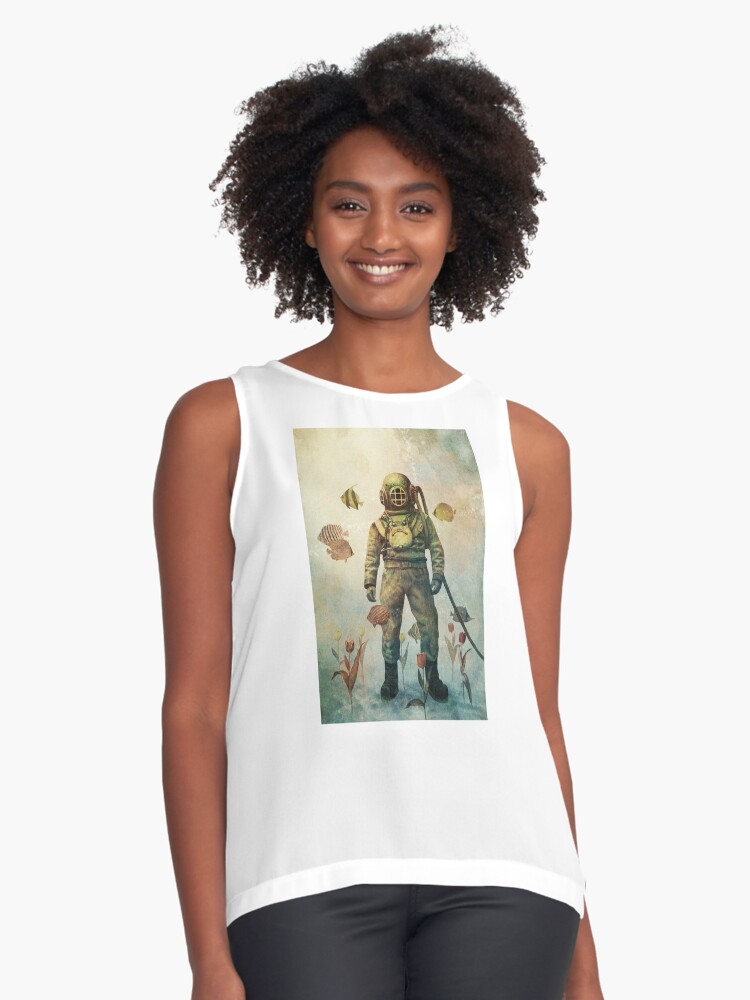 Item preview, Sleeveless Top designed and sold by TerryFan.