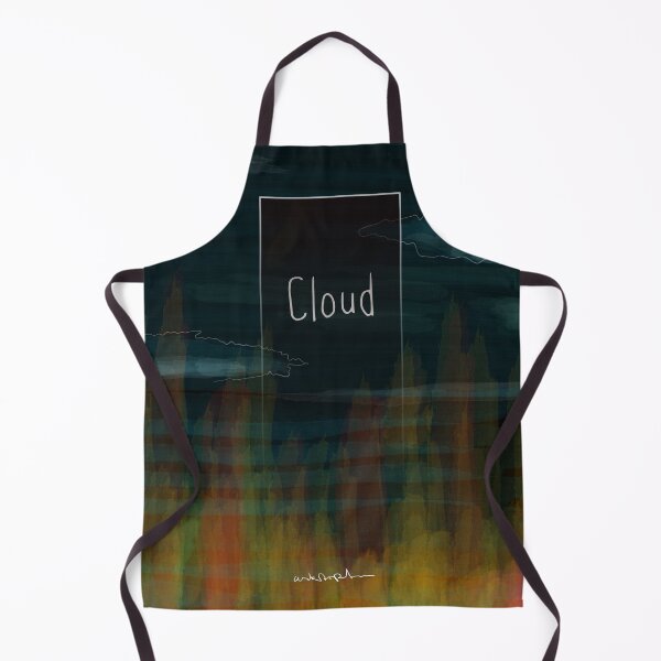 Item preview, Uskarpt - Cloud - Abstract image of a meadow with clouds designed and sold by uskARpT.