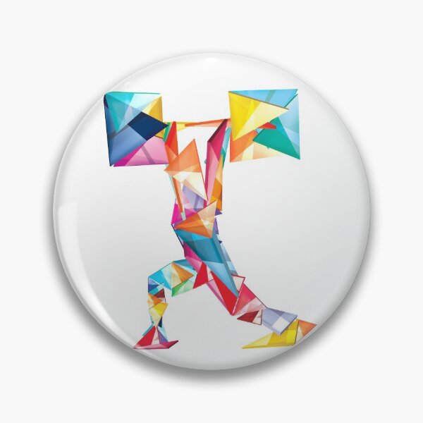 Item preview, Weightlifter Cubism designed and sold by MUZA9.
