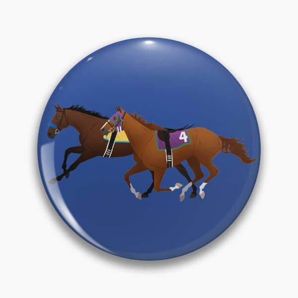 Item preview, California Chrome and American Pharaoh - Equine Rampaige designed and sold by equinerampaige.