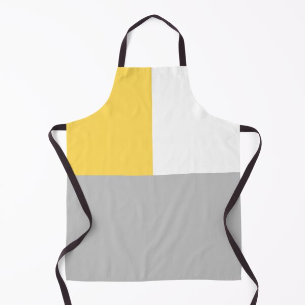 Item preview, Tricolor Squares Silver Gray Mustard Yellow And White designed and sold by rewstudio.