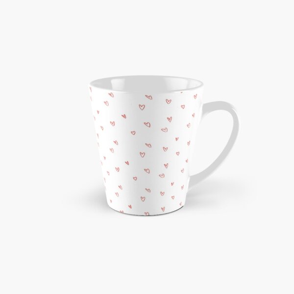 Cute Heart Doodle Pattern Tall Mug