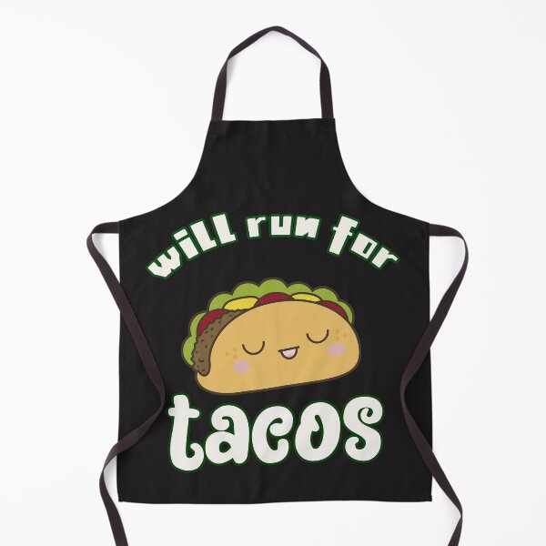 Item preview, Will Run For Tacos designed and sold by unique things.