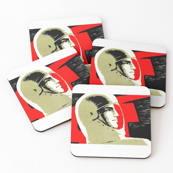 Item preview, Space Gagarin Soviet poster Soviet Propaganda Cosmos designed and sold by ArtFay.