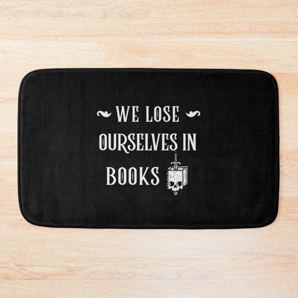 Item preview, We Lose Ourselves in Books Skull designed and sold by jacks-tees.