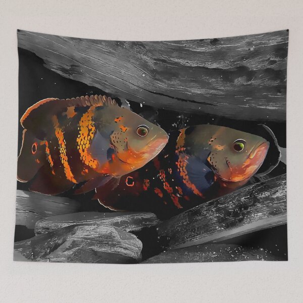 Item preview, Red Oscar Fish designed and sold by GFishy.