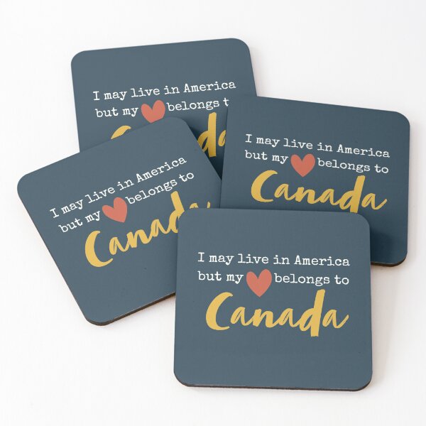 Item preview, I may live in America but my heart belongs to Canada designed and sold by Eenig.