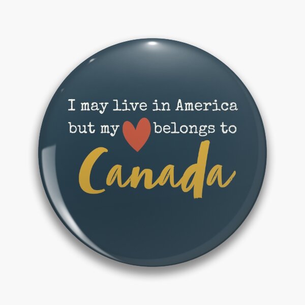 Item preview, I may live in America but my heart belongs to Canada designed and sold by Eenig.