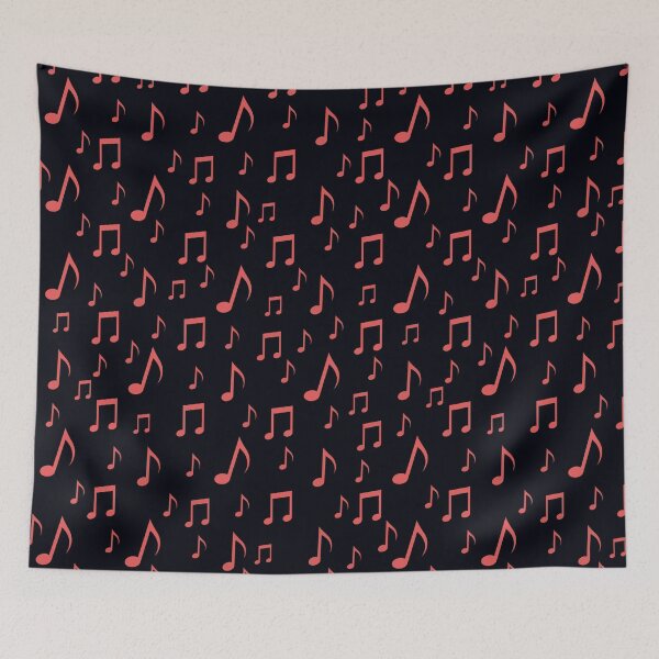 Item preview, Red Musical Notes - Musicians designed and sold by madtoyman.