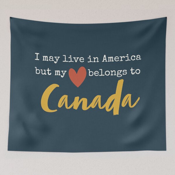 Item preview, I may live in America but my heart belongs to Canada designed and sold by Eenig.
