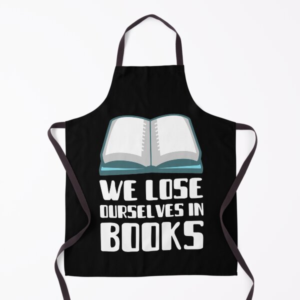 Item preview, We Lose Ourselves in Books Bookworm designed and sold by jacks-tees.