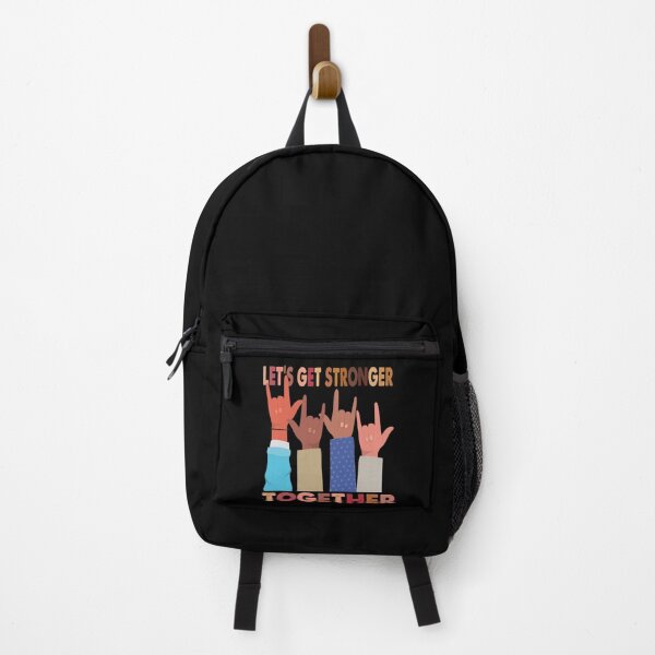 Item preview, lets get stronger together be kind designed and sold by KerryABC.