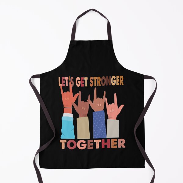 Item preview, lets get stronger together be kind designed and sold by KerryABC.