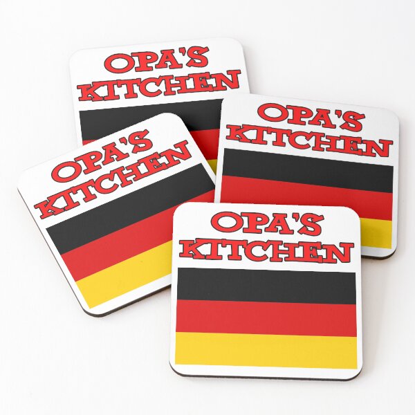 Item preview, Opa's Kitchen Featuring German Flag designed and sold by jaycartoonist.