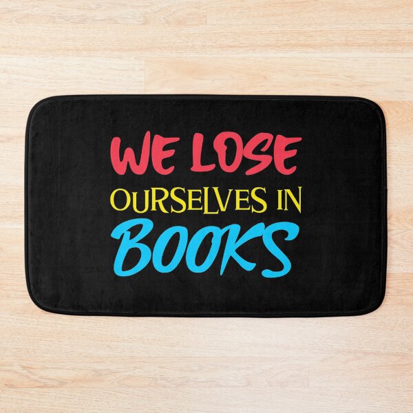 Item preview, We Lose Ourselves in Books Colorful Retro designed and sold by jacks-tees.