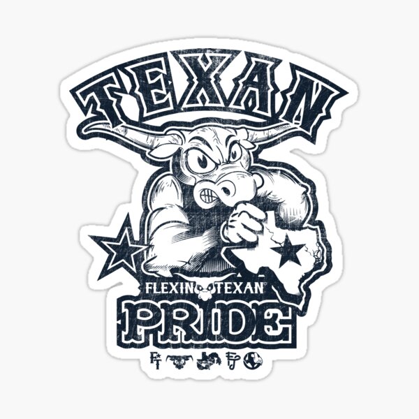 Vintage Texas Pride Sticker