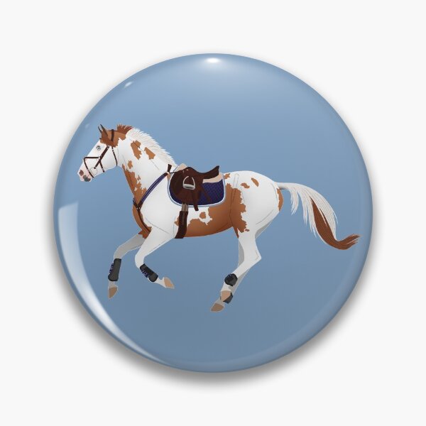 Item preview, Chestnut Overo Show Jumper - Equine Rampaige designed and sold by equinerampaige.