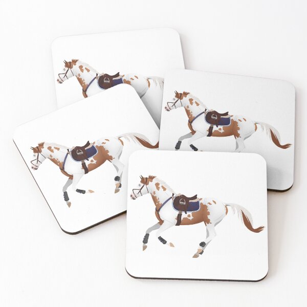 Item preview, Chestnut Overo Show Jumper - Equine Rampaige designed and sold by equinerampaige.